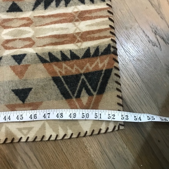 Vintage Ralph Lauren Wool Native American Tribal Poncho - Picture 11 of 16